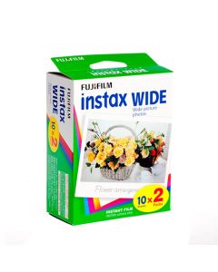 Fujifilm Instax Wide Colorfilm 20 Pak