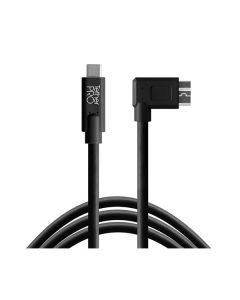Tether Tools TetherPro USB-C naar USB 3.0 Micro-B Right Angle 4.6m kabel Zwart