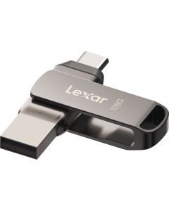 Lexar 128GB Jumpdrive D400 USB-A + USB-C R100Mb/s USB 3.1