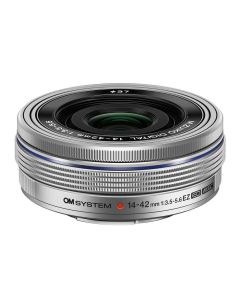 OM System 14-42mm F3.5-5.6 EZ M.Zuiko Digital ED Zilver