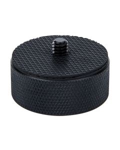 Caruba Adapterschroef 1/4"M - 3/8"F Met Metalen Grip & Rubber Dekplaat