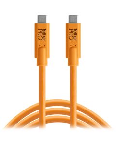 Tether Tools TetherPro USB-C naar USB-C 4.6m kabel Oranje