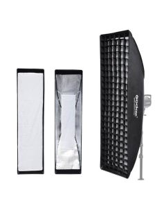 Godox Softbox Bowens Mount + Grid 30x120cm