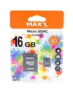 Maxell 16GB Micro SD Kaart Class 10