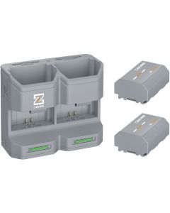 ZGCINE Charging Case for Two Batteries and 2x NP-FZ100 Batteries (PC2-FZ100-K2)