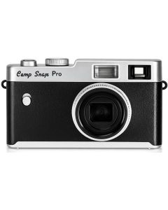 Camp Snap CS-PRO Digital Retro Camera with Flash Silver/Black