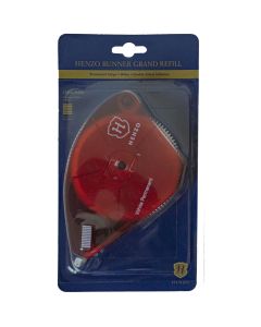 Henzo Taperunner Runner Grand Navulling 45 Meter White