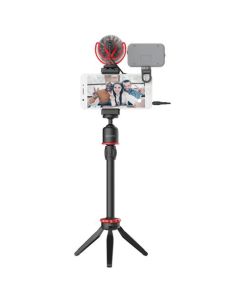 Boya BY-VG330 Vlogging Kit BY-MM1 en Smartphone Houder - Tweede (buiten)kans