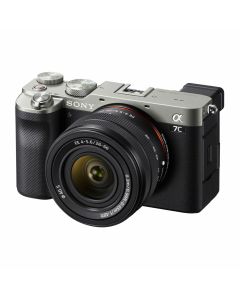 Sony A7C Body Zilver + 28-60mm Zwart