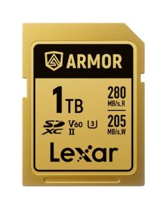 Lexar SDXC Pro 1TB 280 Mb/s UHS-II V60 Gold Series Armor