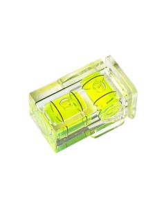 Caruba Universele Waterpas 2-Way (voor Hotshoe / Kubus)