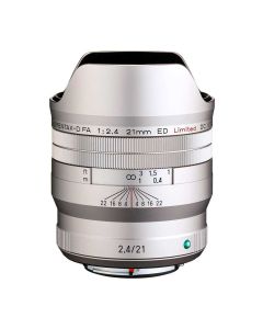 Pentax 21mm F2.4 ED HD D-FA Limited DC WR Zilver K-Mount