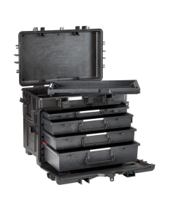 Explorer Cases 5140 Trolley Zwart met Ledige Lades