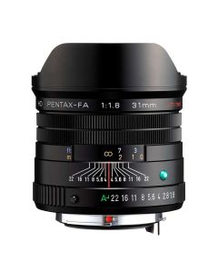Pentax 31mm F1.8 HD FA Limited Zwart K-Mount