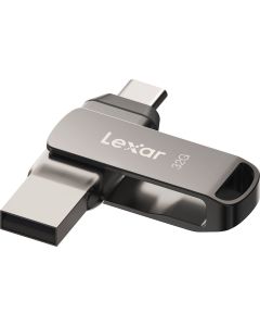 Lexar 32GB Jumpdrive D400 USB-A + USB-C R100Mb/s USB 3.1