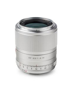 Viltrox 33mm F1.4 AF Fujifilm X-Mount Objectief Zilver