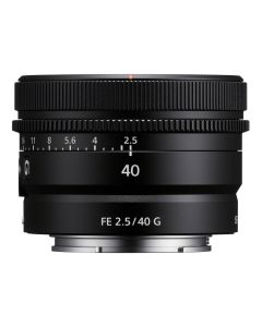 Sony FE 40mm F2.5G Objectief