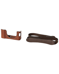 SmallRig 4699 Leather Half Case Kit for Fujifilm X100VI (Bruin)