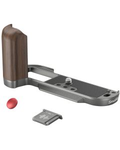 SmallRig 4736 Wooden L-Shape Grip For X-T50 (Charcoal Zilver)