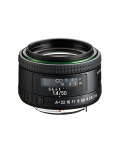 Pentax 50mm F1.4 HD FA K-Mount Objectief