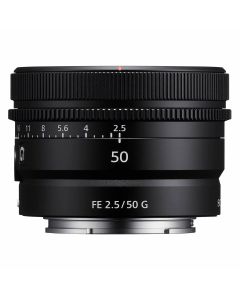 Sony FE 50mm F2.5G Objectief