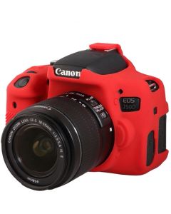 EasyCover Body Cover For Canon 750D Red