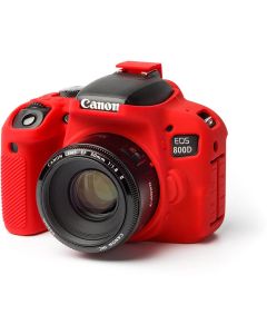 EasyCover Body Cover For Canon 800D Red