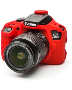 EasyCover Body Cover For Canon 1300D/2000D/4000D Red