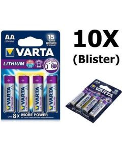 Varta Ultra Lithium AA Batterijen - 40 Stuks (10 Blisters a 4st)