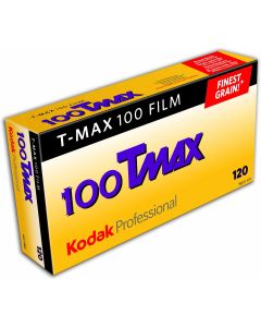 Kodak Zwart-Wit Film T-Max 100 ASA / 120 Spoel 5-Pak