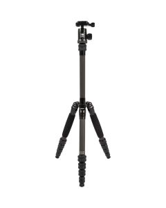 Sirui Traveller 5C Carbon Statief + E-10 Balhoofd