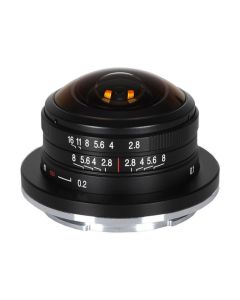 Laowa 4mm F2.8 Circular Fisheye Objectief MFT-Mount