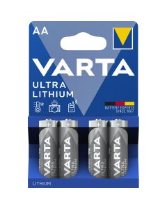 Varta Lithium AA Batterijen NR.6106 4-Pak