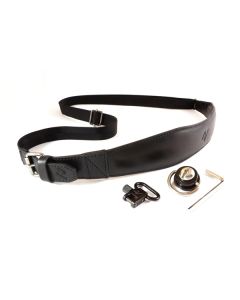 4V Design Medium Neck Strap Kit Lusso Washed Tuscany Leather Green/Cyan