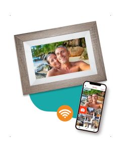 Pora&Co Digital Photo Frame 8 inch Dark Brown