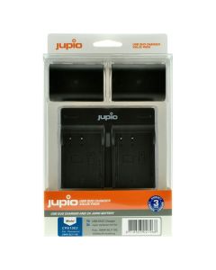 Jupio Kit 2x Accu DMW-BLF19E - 1860mAh + USB Dual Charger
