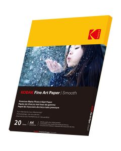 Kodak Fine Art Matte Paper Smooth A4 230 Gram 20-Pak