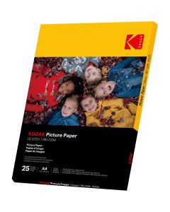 Kodak Picture Paper Glossy A4 180 Gram 25-Pak