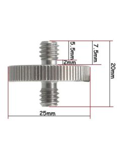 Caruba 1/4"-1/4" Male Adapter AD-2