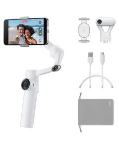 Insta360 Flow 2 Ai Tracker Bundle / Summit White - Tweede (buiten)kans