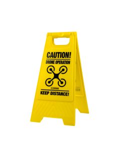 Caruba Drone Waarschuwingsbord Engels