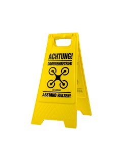 Caruba Drone Waarschuwingsbord Duits