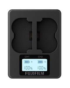 Fujifilm BC-W235 Externe USB Dubbel Lader