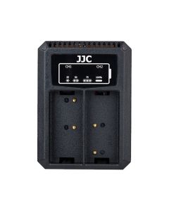 JJC USB Dual Charger voor Olympus BLH-1 (DCH-BLH1)