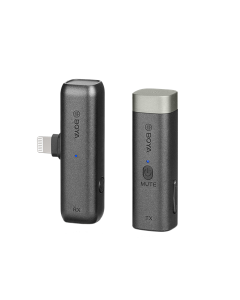 Boya BY-WM3D 2.4 GHz Draadloze Dasspeld Microfoon voor iOS