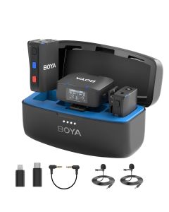 Boya Boyamic Professionele Draadloze Microfoonset incl. 2 Microfoons