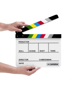Caruba Professionele Director Clapper White/Color (whiteboard stift)