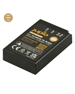 Jupio Accu Olympus BLS5 / BLS50 Ultra C (COL0302) USB-C Input