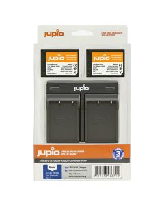 Jupio Kit 2x Accu BLX-1 - 2280mAh + USB Dual Charger