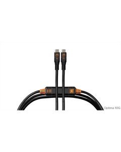 Tether Tools TetherPro Optima 10G USB-C to USB-C 4.6m Straight To Straight Black